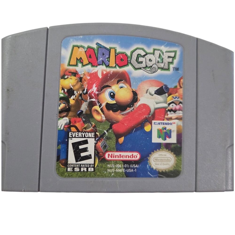 Vtg Mario Golf Nintendo 64 N64 Cartridge Only Authentic